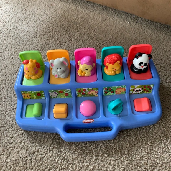 Playskool & others Toys Kids Toddler Used Activity Toys 4 Pcs Free